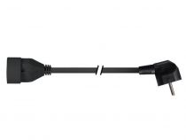 Rallonge 1,5m, noir (EC01.5B-90)