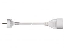 Rallonge 3m - terre française - 3g1.5mm² - blanc (EC03)