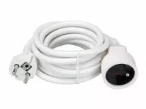Rallonge 3m - terre fran&ccedil;aise - 3g1.5mm&sup2; - blanc (EC03)