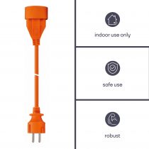 Rallonge 40m - orange (EC40)