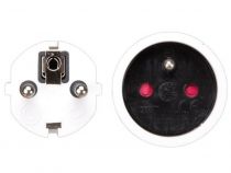 Rallonge 5m - terre française - 3g1.5mm² - blanc (EC05)