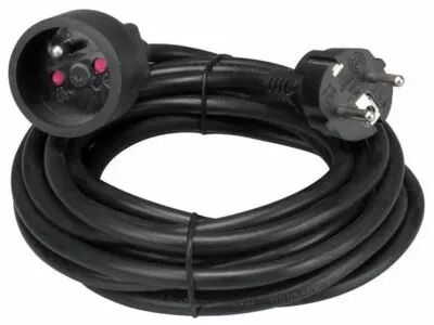Rallonge 5m, noir (EC05B)