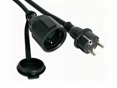 Rallonge en caoutchouc - 5 m - 3g1.5 (EC05R15-G)