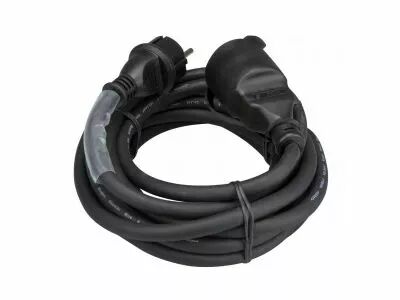 Rallonge En Caoutchouc Avec Gaine R�tractile - 3G2.5 - 5 M - Terre Fran�aise (EC05R25STBHQ)