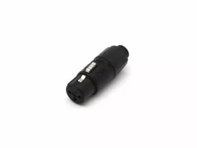 Rean - tiny xlr adaptor female to male - black (RA3FTB)