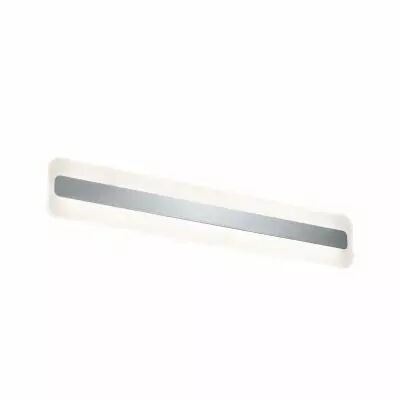 R�glette de miroir Lukida IP44 LED 9W 600mm chrome/blanc 230V alu/acrylique (70463)