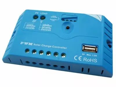 R�GULATEUR SOLAIRE MLI AVEC CONNEXION USB - 10 A - 12/12 VCC (SOL10UC3)