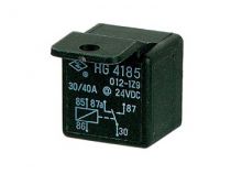 Relais automobile spdt(on-on) 24vcc/30-40a faston (960/24)