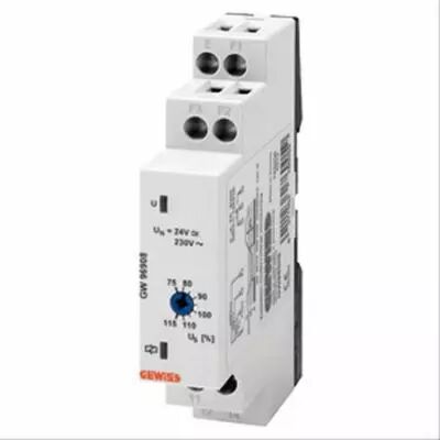 Relais de contr�le de sous-tension monophas�e ca ou cc - 24v ca/cc - 230v ca 50/60hz - 1 module