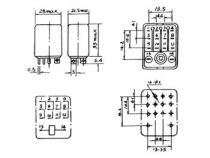 Relais haute puissance 12vcc/3a/4formc jqx13f/cc12 (VR3HD124C)