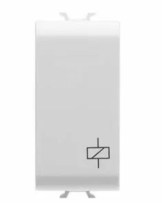Relais monostable 230v ac 50/60hz - 1p 1no/nc 10a(ac1)/4a(ac15)250vac - 1 module - blanc - chorus