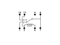 Relais reed velleman 24vcc 0.5a 1formc (VR05R241C)