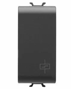Relais t�l�rupteur, 4 s�quences 230v ac 50/60hz - 2p 10ax 250v ac - 1 module - noir - chorus