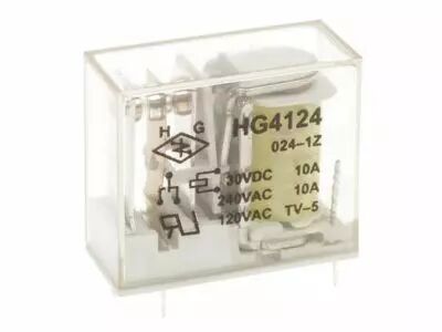 Relais vertical 24vcc/10a/1c hg4124/24-1z (VR10V241C)