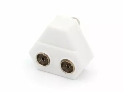 Repartiteur coax 2 voies, 1x male / 2 x femelle 9.5mm (CV013)