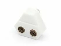 Repartiteur coax - male vers 2 x femelle