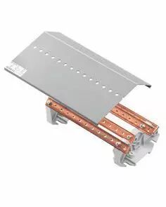 R�partiteur t�trapolaire horizontal - 250a - 258x190x70mm 16 modules pour rail en 50022 pour - cvx 630k/cvx 630m/ cvx 1600