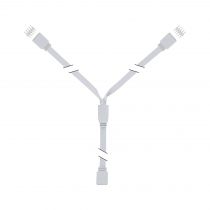 Répartiteur Y MaxLED Function 30cm Blanc Plastique (79813)