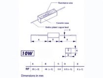 Resistance 10w 100e (RF100E0)