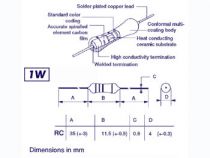 Resistance 1w 100e (RC100E0)