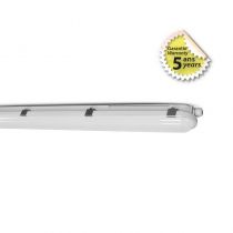 RHONE ETANCHE LED INT 1250X80MM 19-30W 4000K IP65 IK10 TRA 5ANS (X6) (758101)