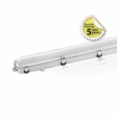RHONE ETANCHE LED INT 1270 X 140MM 20-36W 6000K IP65 IK08 5ANS (X6) (75816)