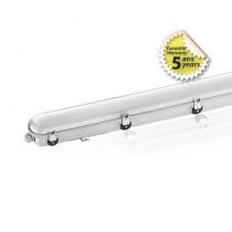 RHONE ETANCHE LED INT 1270 X 140MM 20-36W 6000K IP65 IK08 5ANS (X6) (75816)