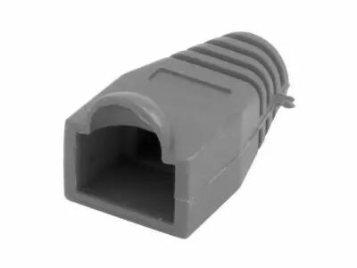 Rj45 manchon souple pour fiche modulaire - gris (SPCGY)