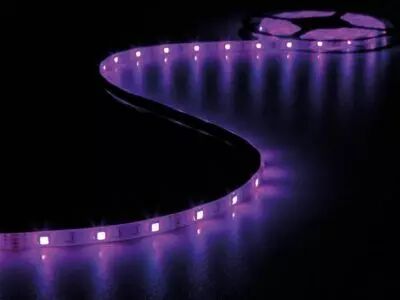 Ruban � Led Flexible, Contr�leur Et Alimentation - Rvb - 150 Led - 5 M - 12 Vcc (LEDS19RGB)