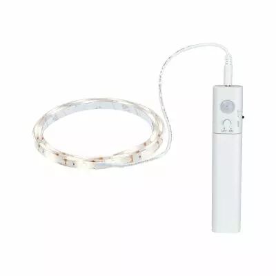 Ruban led 1m incl. d�tecteur mouvement Piles 3xAAA 7W 5V blanc Syn (78899)