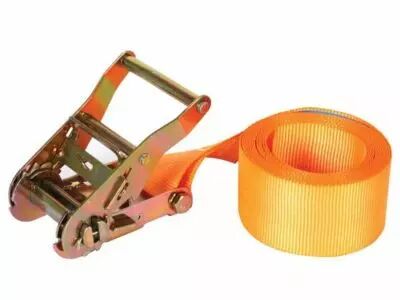 Sangle d arrimage avec tendeur a cliquet - 1000kg - 3.65m x 50mm (ARAT7)