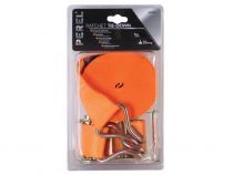 Sangle darrimage avec tendeur à cliquet + crochets - max. 1000kg - 9m x 50mm (ARAT5)