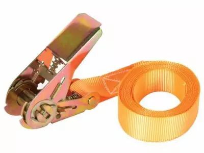 Sangle darrimage avec tendeur � cliquet - max. 500kg - 3.65m x 25mm (ARAT1)