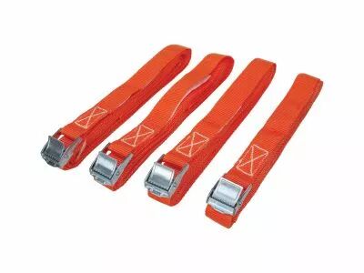 Sangle darrimage avec tendeur � cliquet 200kg - 25mm x 3,6m - 4 pcs (ARAT9-4)