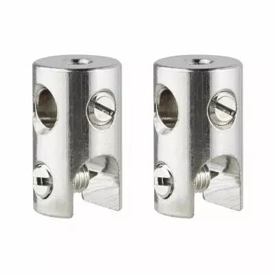 Sb sabot-contact chrome par 2 (978019)