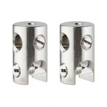 Sb sabot-contact chrome par 2 (978019)