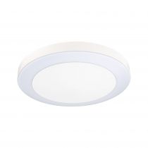 Sensor Circula plafond extérieur 230V IP44 3000K 10W PIR Blanc (94528)