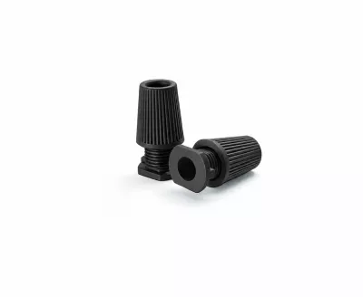 Serre-c�ble noir pour c�ble rond, sans raccord filet� M10 x 1 (142649)