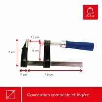 Serre-joint 100x50mm (3935-10)
