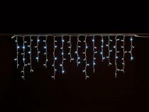 Simply-connect PRO LINE - stalactite de glace - 2 x 0.70 m - 88 LED - blanc - câble blanc - 230 V (PR-I-R-LED-2X0.7-230V-W-W)