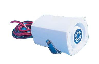 Orbitec 738063 - Sirene alarme piezo 12v blanc