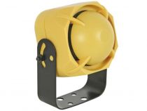 Sirène résistante aux intempéries 12vcc / 20w une tonalité - câbles de connexion (SV/PS16)