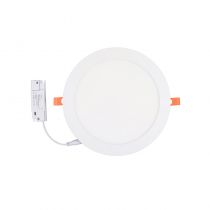 SLIMY CCT DOWNLIGHT DIAM 175MM 12W 3K/4K/6K DIM CONNECT ALU 5ANS (77676)