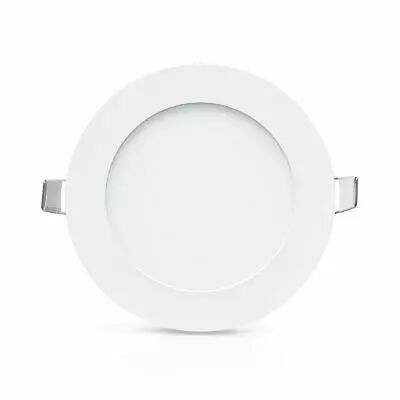 SLIMY DOWNLIGHT DIAM 120MM BLC 6W 6000K ALU  (7747)