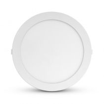 SLIMY DOWNLIGHT DIAM 300MM BLC 24W 4000K PC (77671)