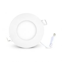 SLIMY DOWNLIGHT DIAM 85MM BLC 3W 3000K PC (77452)