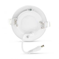 SLIMY DOWNLIGHT DIAM 85MM BLC 3W 3000K PC (77452)