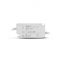 SLIMY DOWNLIGHT DIAM 85MM BLC 3W 3000K PC (77452)