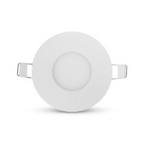 SLIMY DOWNLIGHT DIAM 85MM BLC 3W 4000K ALU  (7745)