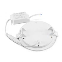 SLIMY DOWNLIGHT DIAM 85MM BLC 3W 4000K PC  (77451)